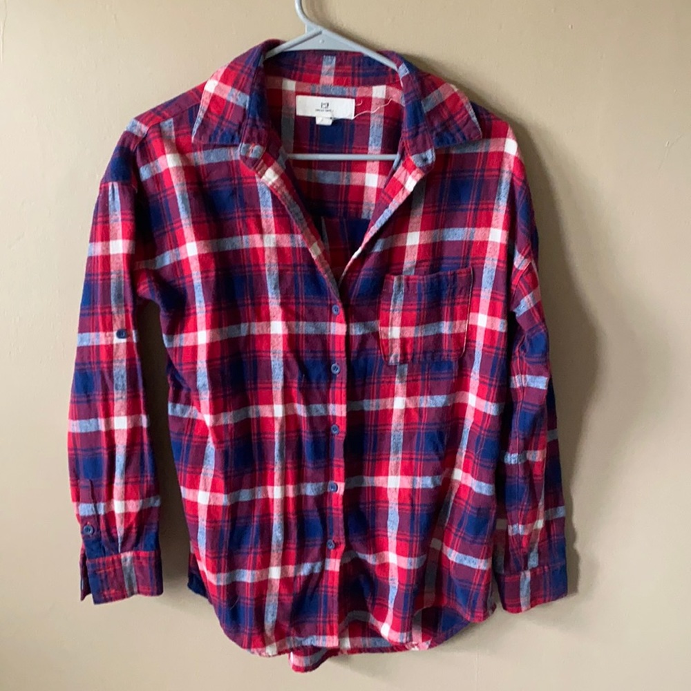 Flannel button up